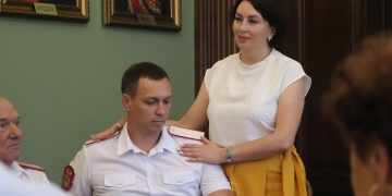 В День семьи, любви и верности войсковой атаман Александр Власов встретился с казачьими семьями
