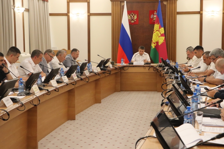 В Краснодаре состоялось заседание рабочей группы при губернаторе по делам казачества
