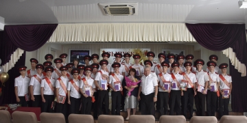 В Кропоткинском казачьем кадетском корпусе состоялась торжественная церемония вручения аттестатов