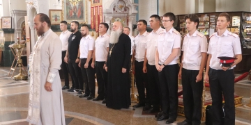 Казачья молодежь Краснодара молитвенно отметила День высадки на Таманский полуостров черноморских казаков