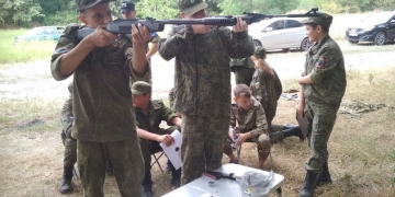 Казачья молодёжь Кавказского отдела соревновалась на приз атамана Кропоткинского ГКО