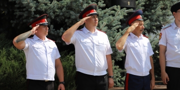 Казачья молодёжь почтила память казаков-воинов, которые героически встали на защиту своей Родины