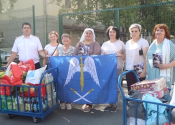 Краевой штаб Союз казачьей молодежи Кубани доставил гуманитарный груз в военный госпиталь