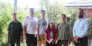 Председатель краевого штаба Союза посетил семью участника специальной военной операции