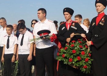 Председатель Союза казачьей молодёжи почтил память павших в боях у Пашковской переправы