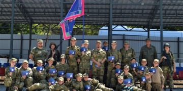 Военно-полевые сборы для казачат провели на форумной площадке «Мы - опора Родины»