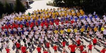 Атаман Белоглинского района поздравил школу с юбилеем