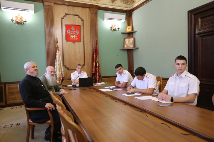 Атаман ВсКО Николай Долуда провел совещание с войсковыми казачьими обществами