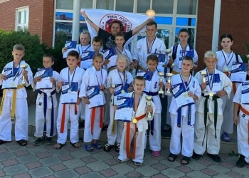 Черноерковские казачата приняли участие в соревнованиях по каратэ