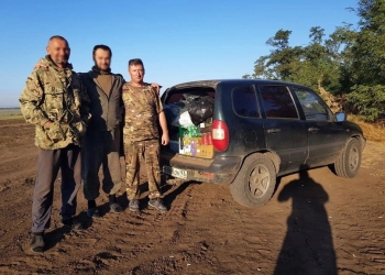 Динские казаки и казачья молодежь продолжают доставлять гуманитарную помощь