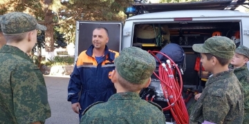 Для тимашевских кадет провели занятия по оказанию первой доврачебной помощи