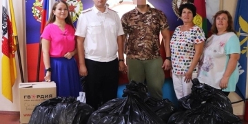 Казачья молодежь собрала гумпомощь для участников спецоперации
