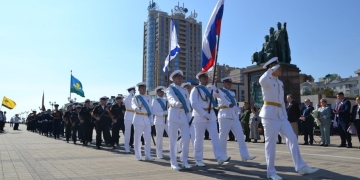 Казаки и казачата приняли участие в праздничных мероприятиях в День Новороссийска