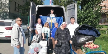 Казаки передали гуманитарную помощь в Ростов-на-Дону