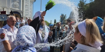 Казаки приняли участие в праздничном богослужении