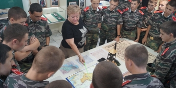 Курганинские кадеты посетили «Мемориал Форштадт» в Армавире