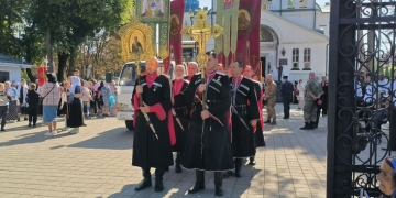 Лабинские казаки приняли участие в масштабном праздновании дня памяти Александра Невского