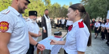 Студенты Курганинского аграрно-технологического техникума стали участниками Союза казачьей молодёжи Кубани