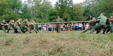 В Тимашевском казачьем кадетском корпусе провели соревнования «Казачий сполох»