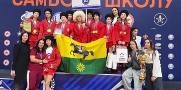 Казачата Тихорецкого района приняли участие в соревнованиях по самбо