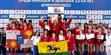 Анапские казачата прошли в финал соревнований по самбо