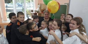 Анапские казаки-наставники провели занятия со школьниками