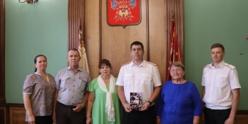 Для Союза казачьей молодежи Кубани передали книгу