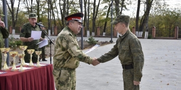 Кадеты из Краснодарского края приняли участие в соревнованиях