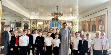 Казачата Ейского отдела приняли участие в праздничных мероприятиях