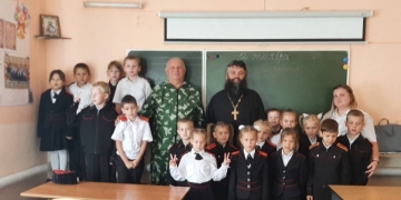 Казачатам рассказали о празднике Покрова Пресвятой Богородицы