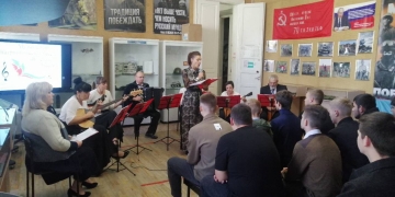 Казачья молодежь Брюховецкого района посетила патриотическое мероприятие