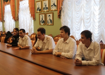 Казачья молодежь из Сочи встретилась с председателем Союза казачьей молодежи Кубани