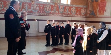 Кореновские школьники пополнили ряды казачат