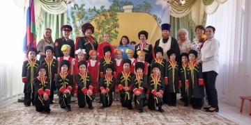 На Кубани провели посвящения в казачата