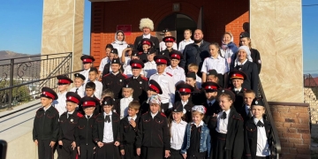 Новороссийские школьники пополнили ряды казачат