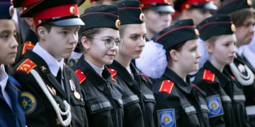 Школьники приняли участие в проекте «День казака»