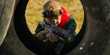 Тимашевские казаки проводят занятия в военно-спортивном объединении