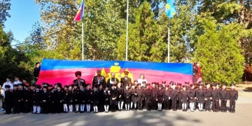 В Анапе школьники пополнили ряды казачат