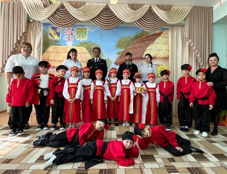 В детском саду Крымского района появилась группа казачьей направленности