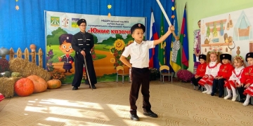 В Крымском районе прошло посвящение в казачата