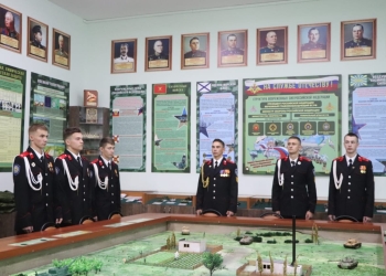 В Новороссийском казачьем кадетском корпусе открыли новый класс военной подготовки