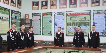 В Новороссийском казачьем кадетском корпусе открыли новый класс военной подготовки