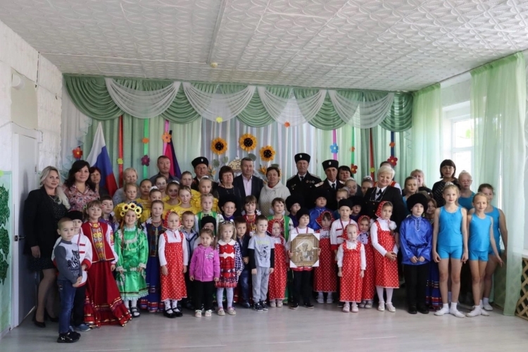 В Славянском районе появился еще один казачий детский сад