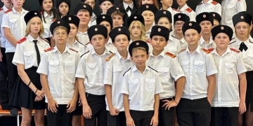 Анапские казачата принимают участие в конкурсе «Лучший казачий класс»