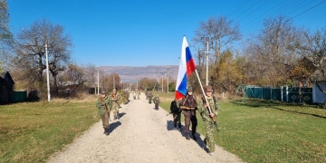 Для казачат прошли военно-патриотические сборы