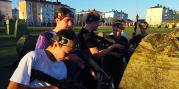 Для казачат провели военно-тактическую игру