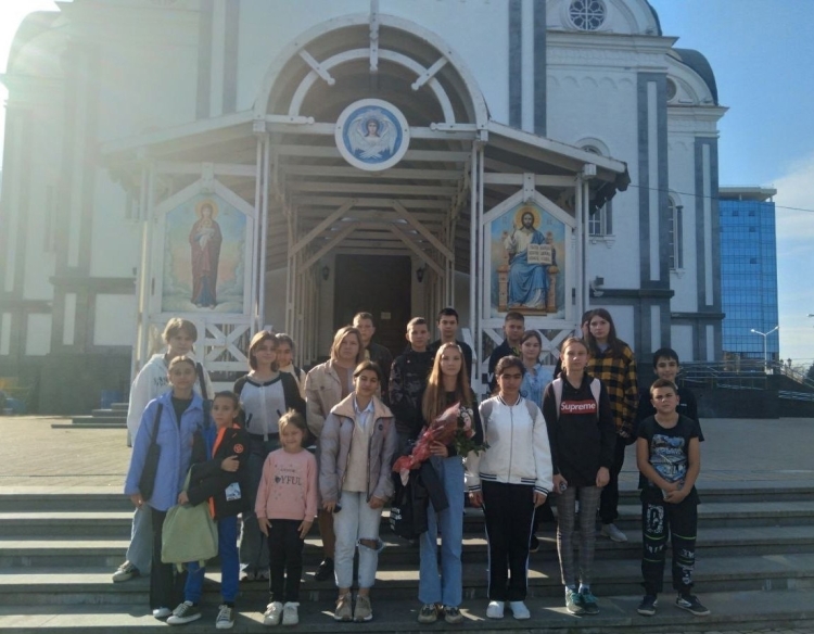 Для казачат Тимашевского района провели экскурсию в храм