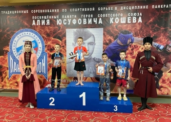 Казачата стали призерами в турнире по спортивной борьбе
