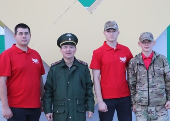 Казачья молодежь посетила военный полигон