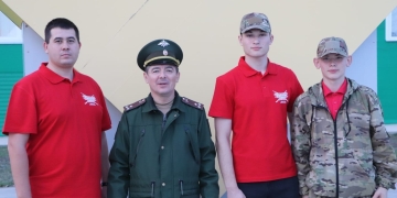 Казачья молодежь посетила военный полигон